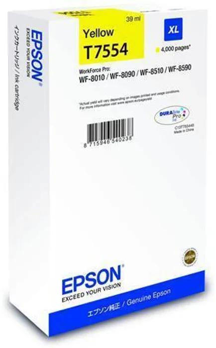Hauptbild des Produkts T755440 Inkjet cart. pro WF8590, 8510, 8090 tiskárny, EPSON žlutá, 39ml