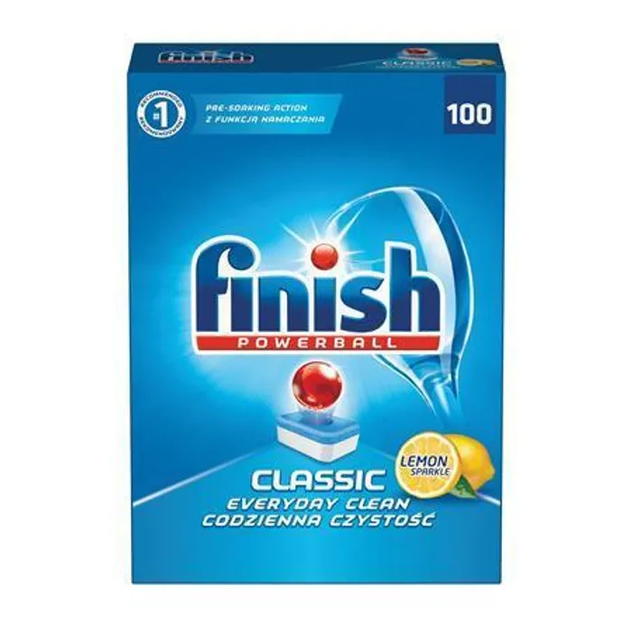Hauptbild des Produkts Tablety do myčky "Finish Powerball Classic", citrón, 100 ks