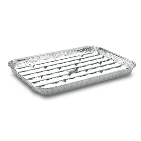 Grillpfanne (ALU) eckig 34 x 22 cm [5 St.]
