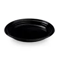 Teller (PP) Reware Dinner wiederverwendbar schwarz durchmesser 22cm [12 St.]