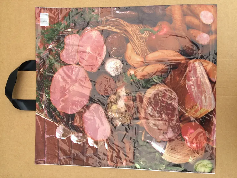 Hauptbild des Produkts Taška igelitová LDPE foto ucho 46x50+5 cm - maso