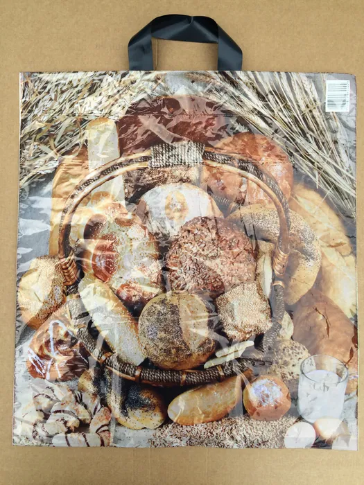 Hauptbild des Produkts Taška igelitová LDPE foto ucho 46x50+5 cm - pečivo