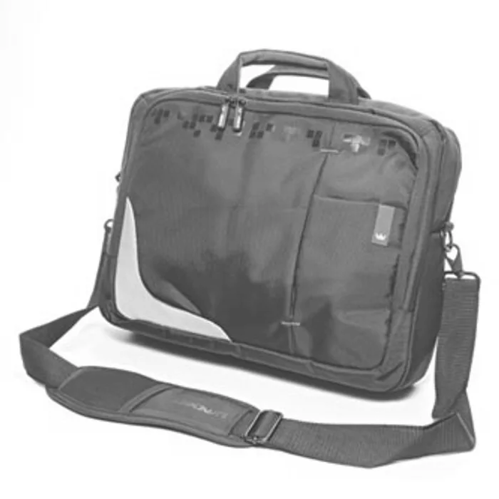 Hauptbild des Produkts Taška na notebook 15,6", černá s červenými prvky z nylonu, NT007 typ Crown