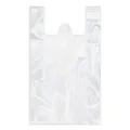 Hemdchen-Tragetasche (HDPE) extra-stark weiß 40+20 x 60 cm `18kg` [50 St.]