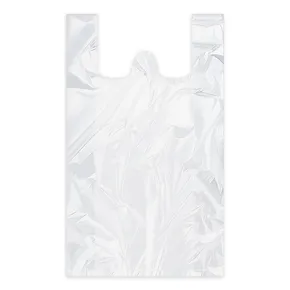 Hemdchen-Tragetasche (HDPE) extra-stark weiß 40+20 x 60 cm `18kg` [50 St.]