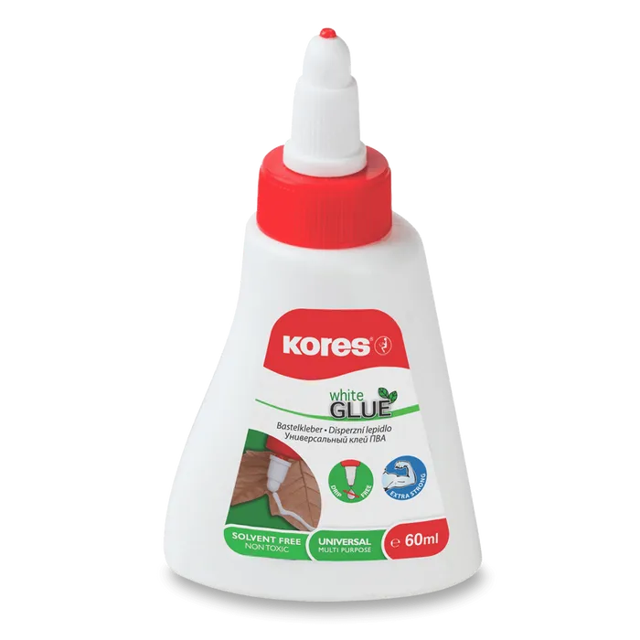 Hauptbild des Produkts Tekuté disperzní lepidlo Kores White glue 60 ml