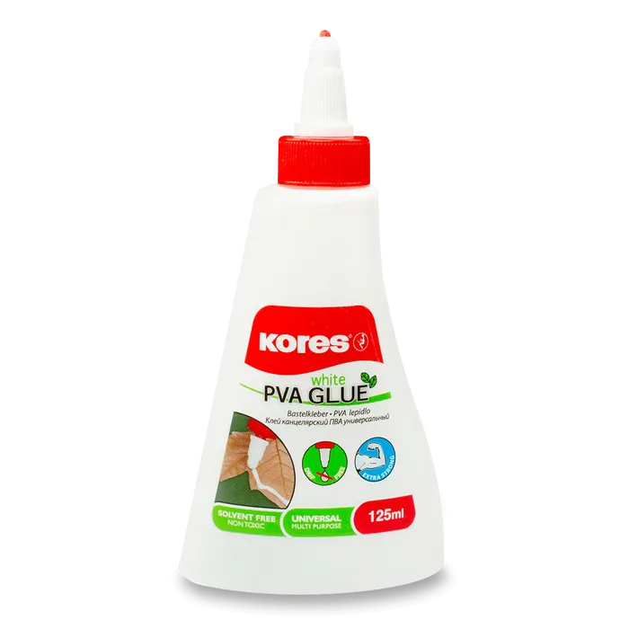 Hauptbild des Produkts Tekuté lepidlo Kores White glue 125 ml