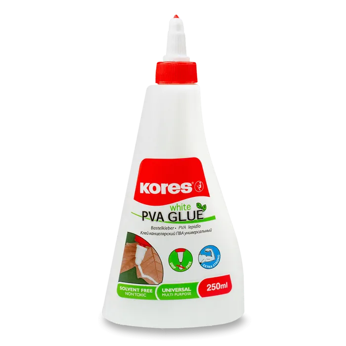 Hauptbild des Produkts Tekuté lepidlo Kores White glue 250 ml