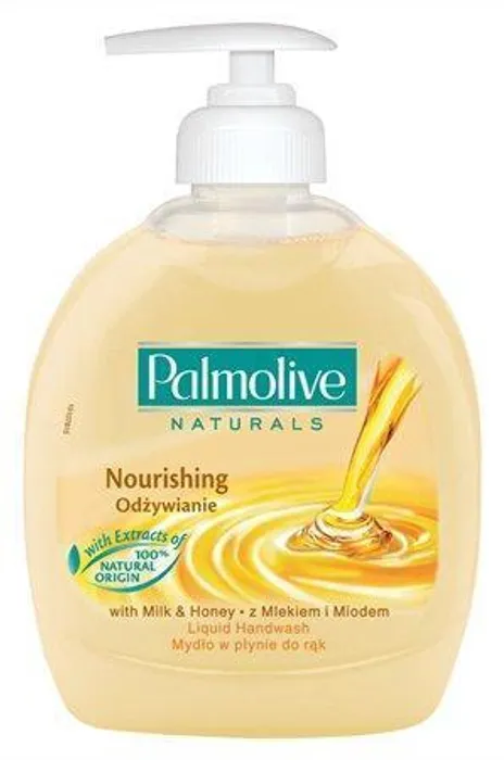 Hauptbild des Produkts Tekuté mýdlo, 0,3 l, PALMOLIVE Nourishing "Milk and Honey"