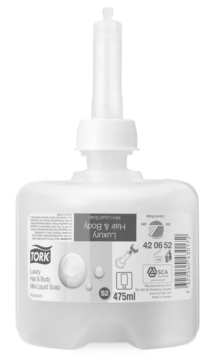 Hauptbild des Produkts Tekuté mýdlo na tělo a vlasy TORK MEVON PREMIUM luxury 475ml S2 [1 ks]