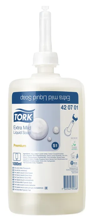 Hauptbild des Produkts Tekuté mýdlo TORK MEVON 77 1l S1 [1 ks]