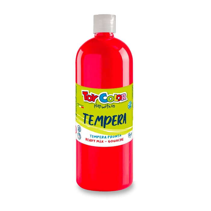 Hauptbild des Produkts Temperová barva PASUTO Toy Color červená 1000 ml