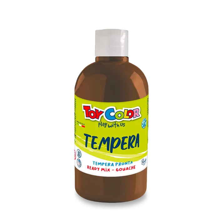 Hauptbild des Produkts Temperová barva PASUTO Toy Color hnědá 500 ml