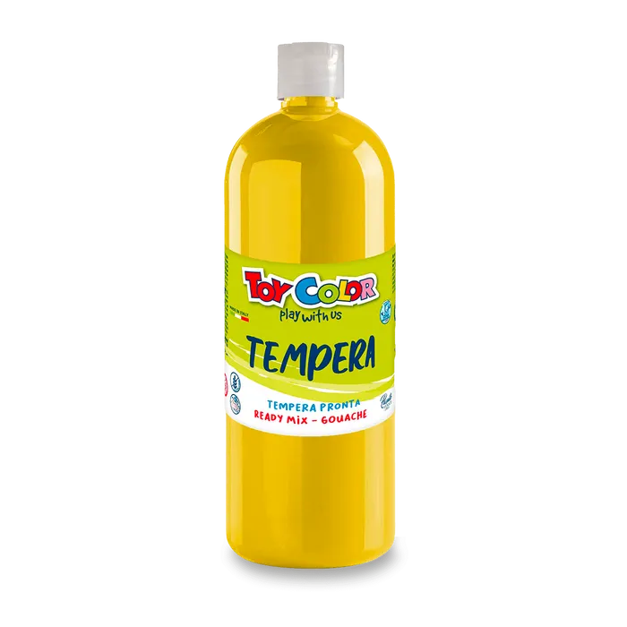 Hauptbild des Produkts Temperová barva PASUTO Toy Color žlutá 1000 ml