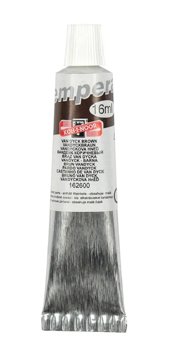 Hauptbild des Produkts Temperové barvy 16ml - 162600 hněď van Dyckova