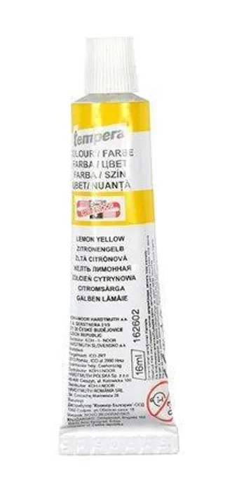 Hauptbild des Produkts Temperové barvy 16ml - 162602 žlutá citronová