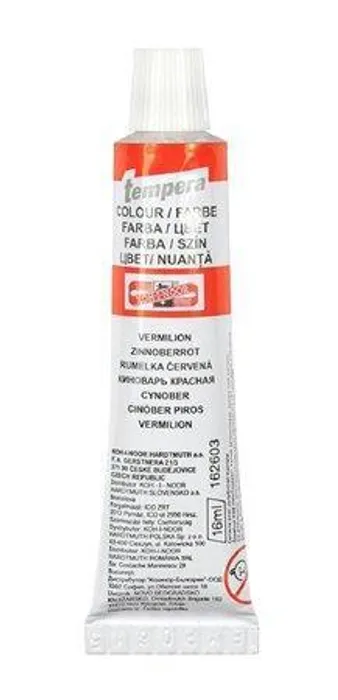 Hauptbild des Produkts Temperové barvy 16ml - 162603 rumělka červená