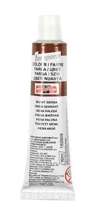 Hauptbild des Produkts Temperové barvy 16ml - 162609 siena pálená