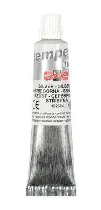 Hauptbild des Produkts Temperové barvy 16ml - 162664 stříbrná