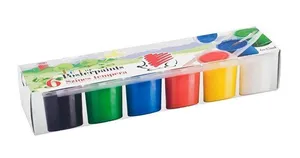 Temperafarben, in Tassen 25 ml, 6pcs, ICO "Hedgehog", verschiedene Farben
