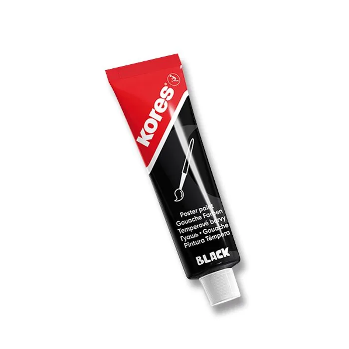 Hauptbild des Produkts Tempery v tubě Kores Temperas 12 ml,černá