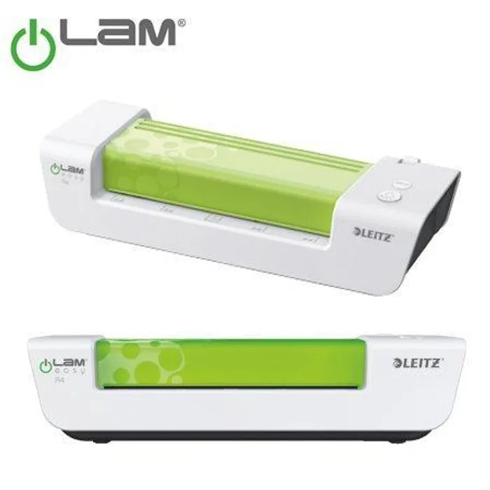 Hauptbild des Produkts Teplý laminátor Leitz iLAM Easy A4, Lesklá bílá / zelená
