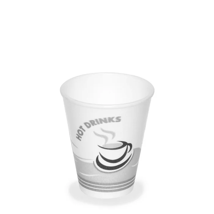 Hauptbild des Produkts Termo-kelímek s potiskem "HOT DRINKS" 200 ml [50 ks] - polystyrenový