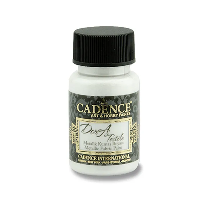 Hauptbild des Produkts Textilní barva Cadence Dora Textile, met. perleťová, 50 ml