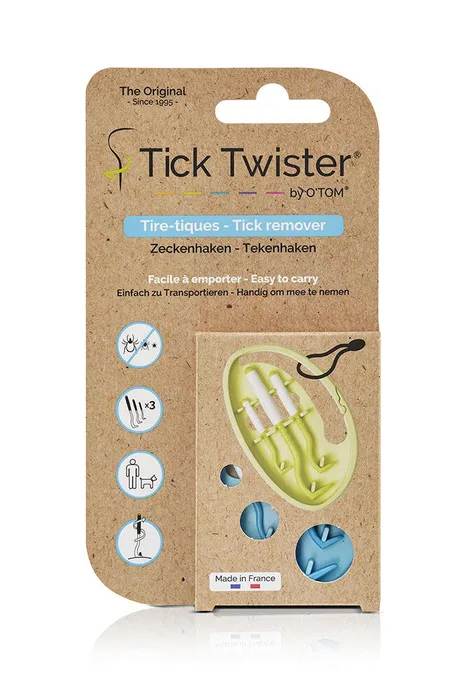 Hauptbild des Produkts Tick Twister ClipBox 3ks - vytahovač na klíšťata v pouzdře, plast/silikon