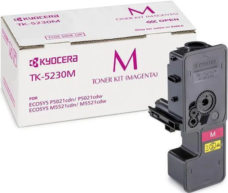 Hauptbild des Produkts TK5230 Toner pro M5521CDN, 5521CDW, P5021CDN, 5021CDW tiskárny, KYOCERA magenta, 2,6tis.st