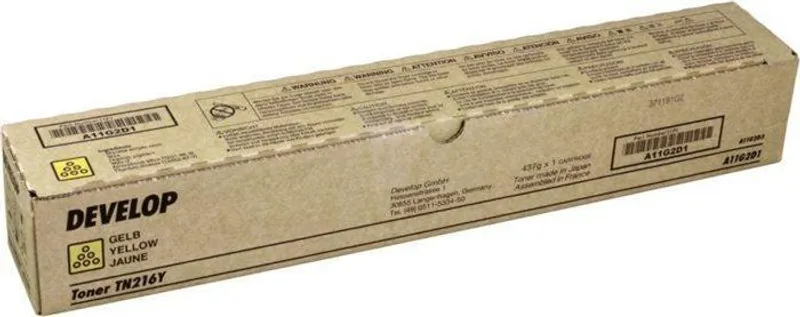 Hauptbild des Produkts TN 216Y Toner pro ineo+220/224/280 tiskárny, DEVELOP žlutý