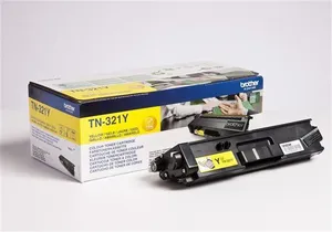 Brother Original Toner TN-321Y, yellow, 1500S, Brother HL-L8350CDW,HL-L9200CDWT, O