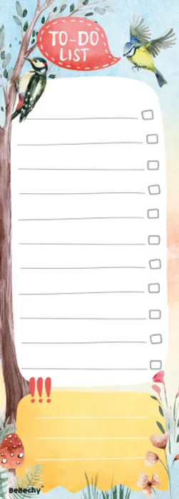 Hauptbild des Produkts To-Do List - Ptáčci