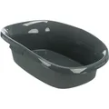 Weiteres Produktbild Be Eco CARLO WC, mit Rand, 38x17x58cm, Anthrazit/Graugrün