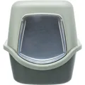 Be Eco VICO Toilette, mit Dach, 40x40x56cm, Anthrazit/Graugrün