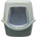 Be Eco VICO Toilette, mit Dach, 40x40x56cm, Anthrazit/Graugrün