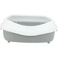 Weiteres Produktbild WC Primo XXL mit Rand, 56 x 25 x 71 cm, grau/weiß