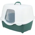 Weiteres Produktbild Katzentoilette DAVIO TOP, 56 x 39 x 39 cm, grün/weiß