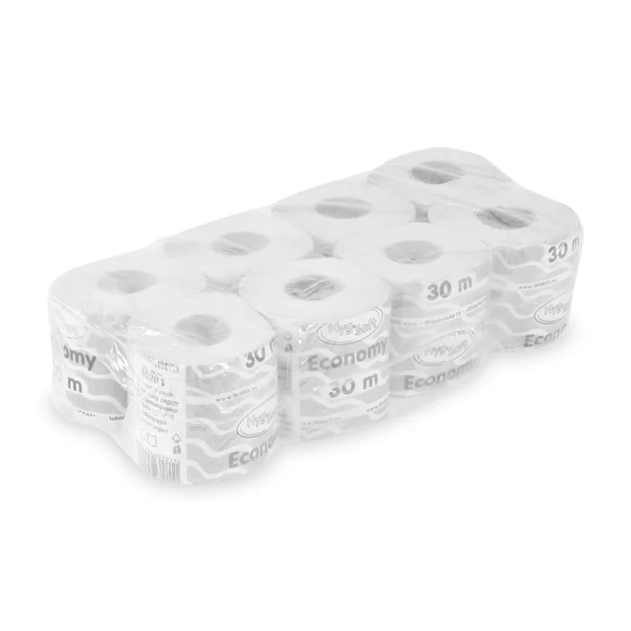 Hauptbild des Produkts Toaletní papír 1-vrstvý, průměr 10 cm, 30 m, natural [8 ks]