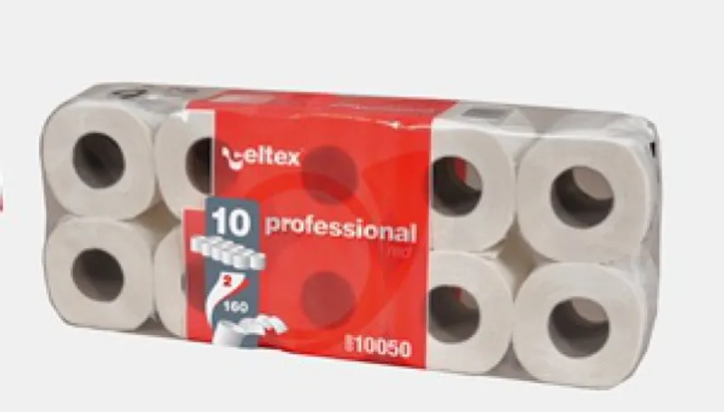 Hauptbild des Produkts Toaletní papír CELTEX Professionál 2 vrstvý 160 útržků [10 ks]