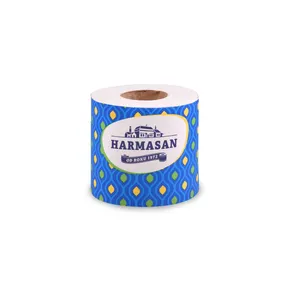 Toilettenpapier natur 1-lagig Harmasan 400 Blatt, 50 m [1 St.]