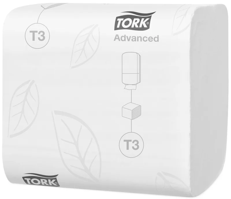 Hauptbild des Produkts Toaletní papír skládaný TORK ADVANCED 2vrstvy T3 [36 x 242 ks]