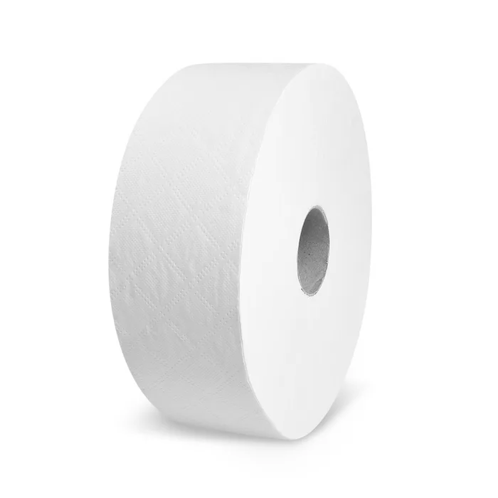 Hauptbild des Produkts Toaletní papír (Tissue) 2vrstvý s ražbou bílý `JUMBO` průměr 23cm 170m [6 ks]