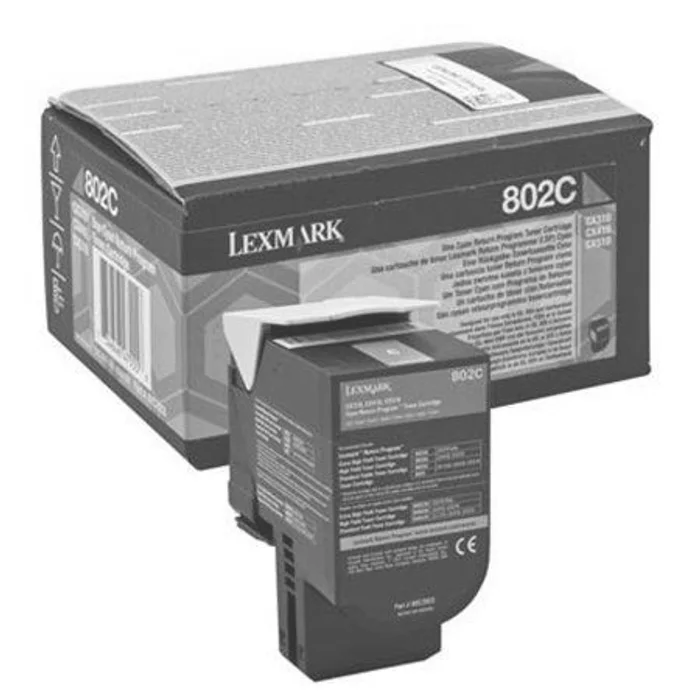 Hauptbild des Produkts Toner "80C20C0", azurová, pro CX310n/dn tiskárny, return, 1000, LEXMARK