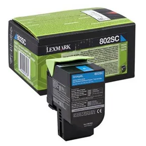Lexmark Original Toner 80C2SC0, cyan, 2000S, Return, Lexmark CX310dn, CX310n, CX410de, CX410, O