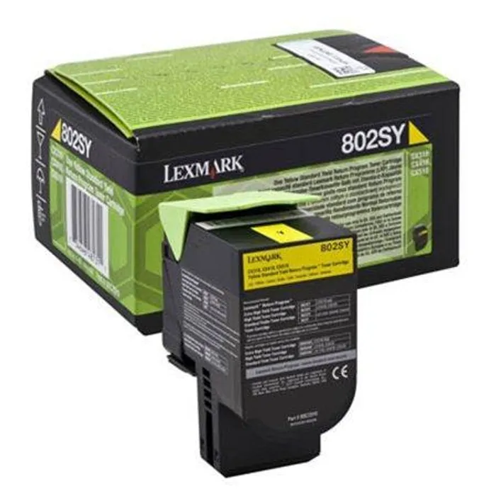 Hauptbild des Produkts Toner "80C20Y0", žlutá, pro CX310n/dn tiskárny, return, 2000, LEXMARK