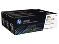 HP Original Toner CF370AM, CMY, 7800 (3x2600)S, HP 305A, HP LaserJet+, N, 3x900g, 3Stk, O