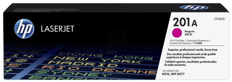 Hauptbild des Produkts Toner HP 201A, do tiskárny Color LaserJet Pro M252, M277, purpurová, 1,4k , HP