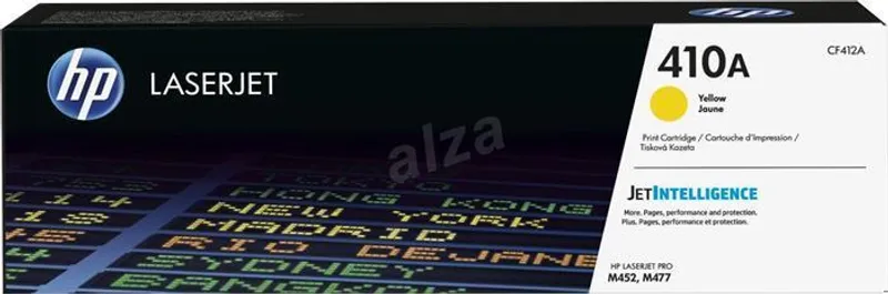 Hauptbild des Produkts Toner HP 410A, do tiskárny ColorLaserJet M452/477, žlutá, 2,3k, HP