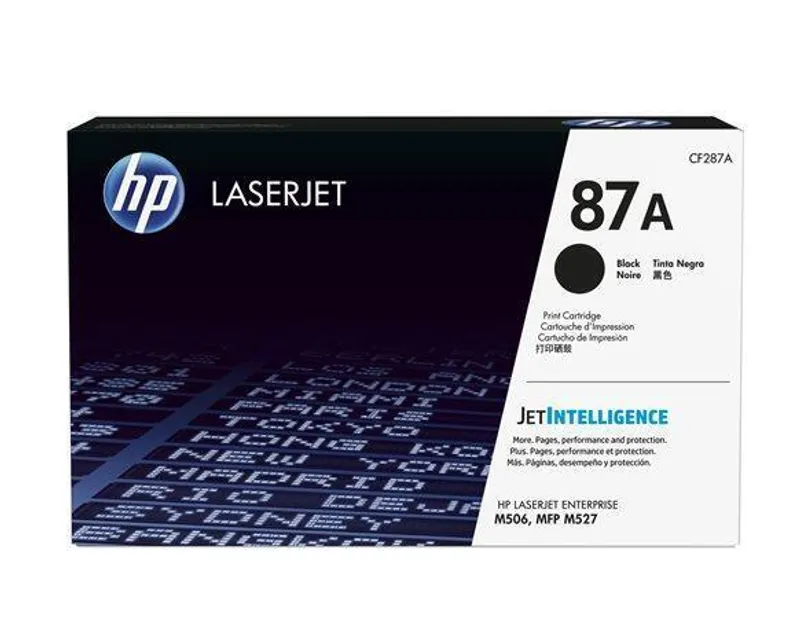 Hauptbild des Produkts Toner HP 87A, do tiskárny LaserJet M506, M527, černá, 9k, HP